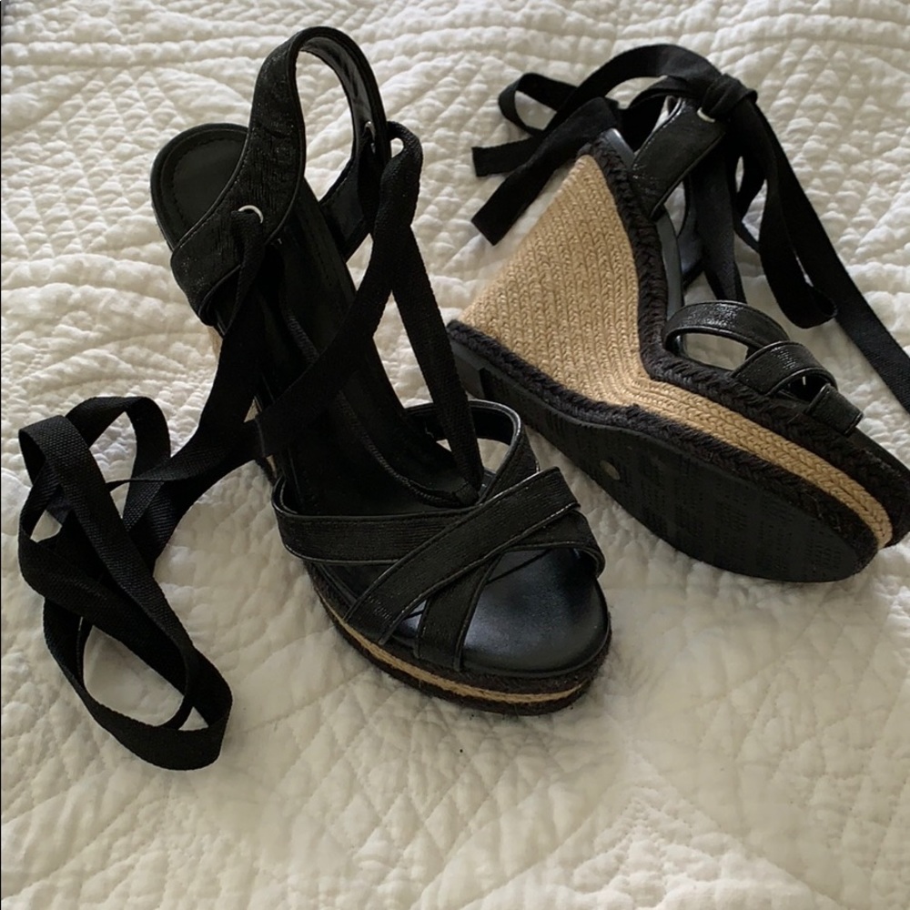 White House Black Market wedge sandal